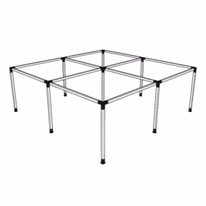 Pergola Flex Frittstående 2+2 seksjoner